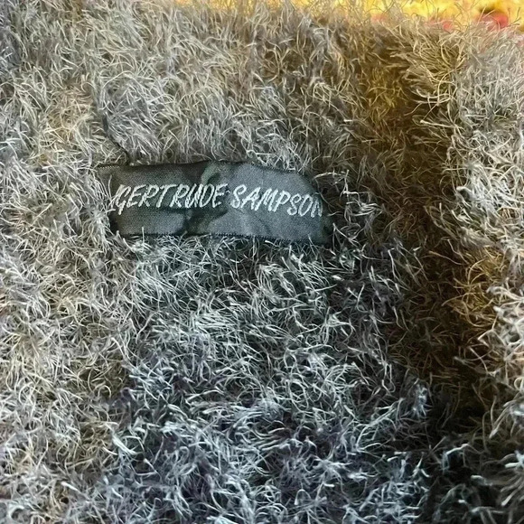 Women’s Gertrude Sampson Wooly Cardigan Size M/L - Picture 7 of 8